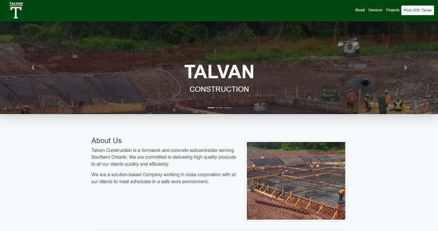 Talvan Construction